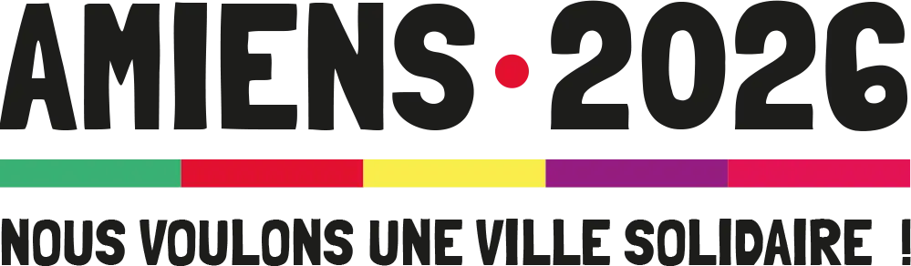 Amiens 2026 - Nous voulons une ville solidaire - logo